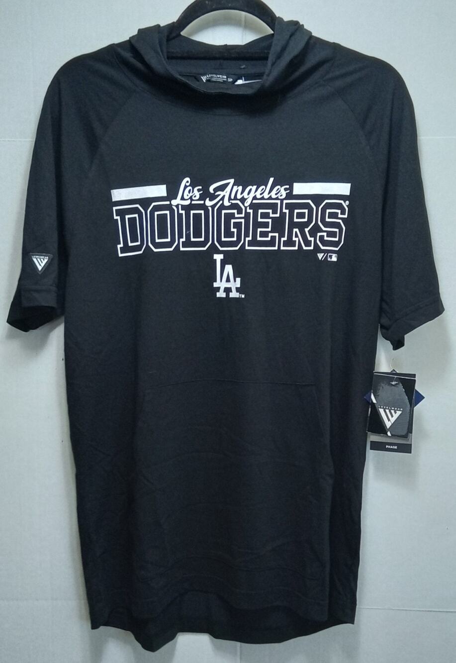Los Angeles Dodgers Level Wear Short Sleeve Scuba Hood Shirt Women's S/P